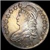 Image 1 : 1823 Capped Bust Half Dollar CLOSELY  UNCIRCULATED