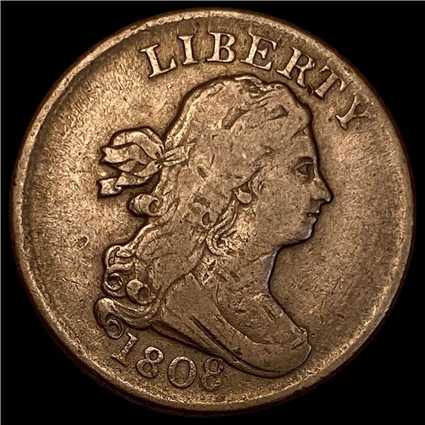 1808 Classic Head Half Cent NEARLY  UNCIRCULATED