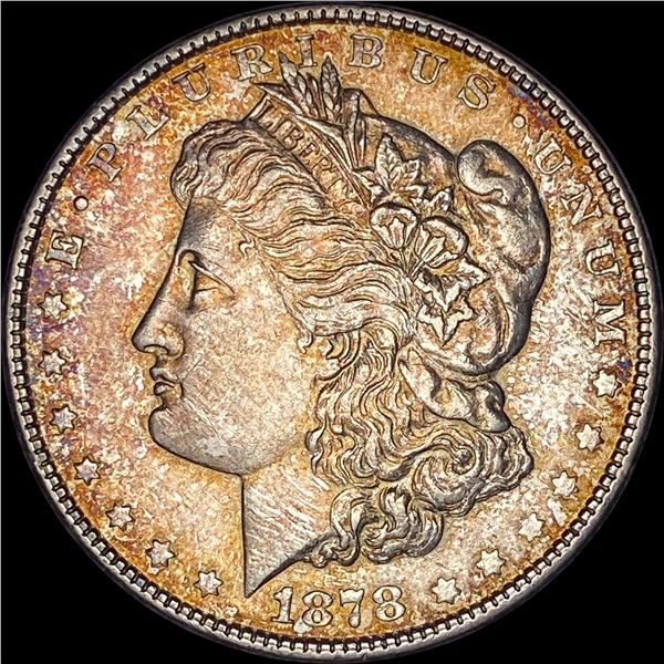 1878 Silver Morgan Dollar CHOICE AU
