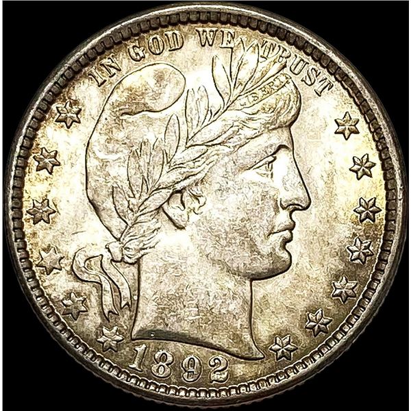 1892-O Silver Barber Quarter UNCIRCULATED