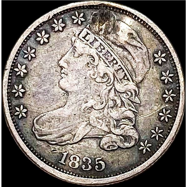 1835 Capped Bust Silver Dime HIGH GRADE