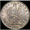 1876 Seated Liberty Half Dollar NEARLY  UNCIRCULATED