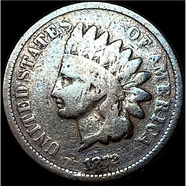 1872 Indian Head Cent NICELY CIRCULATED