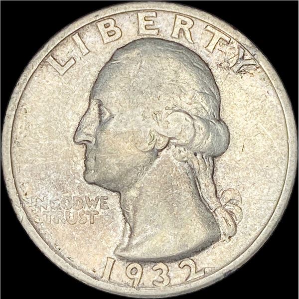 1932-S Silver Washington Quarter NEARLY  UNCIRCULATED