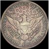 Image 2 : 1915-S Silver Barber Half Dollar NICELY  CIRCULATED