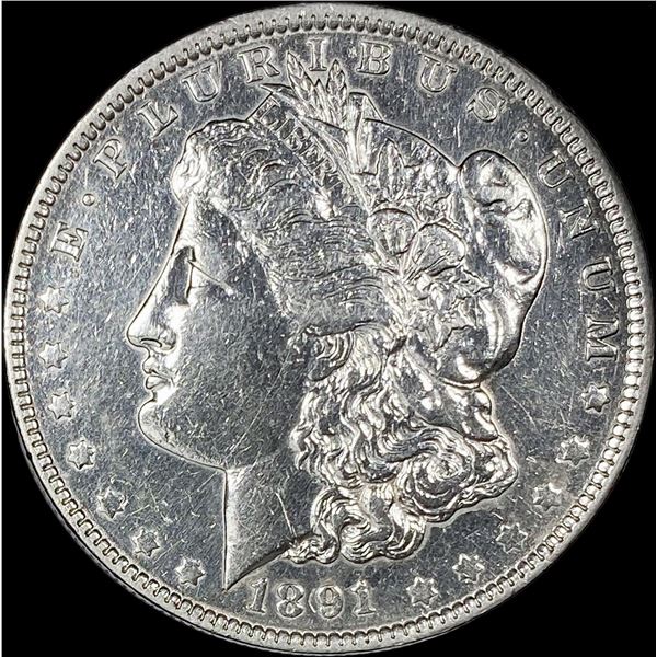 1891-O Morgan Silver Dollar CLOSELY  UNCIRCULATED