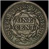 Image 2 : 1849 Braided Hair Large Cent CLOSELY  UNCIRCULATED