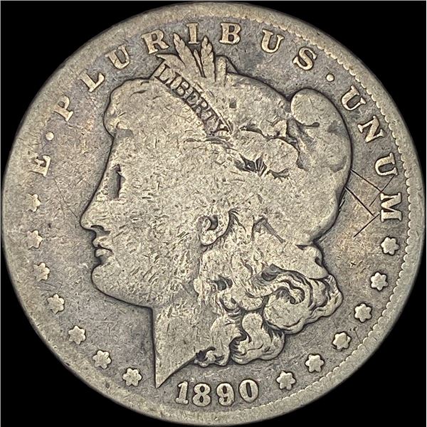 1890-CC Silver Morgan Dollar NICELY  CIRCULATED
