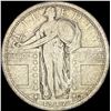 Image 1 : 1917 Type 1 Standing Liberty Quarter NICELY  CIRCULATED
