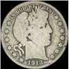 Image 1 : 1913 Barber Half Dollar NICELY CIRCULATED