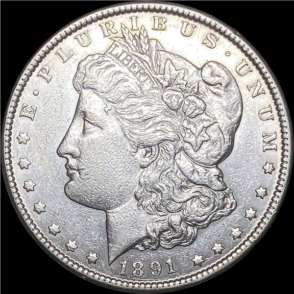 1891-CC Silver Morgan Dollar CLOSELY  UNCIRCULATED