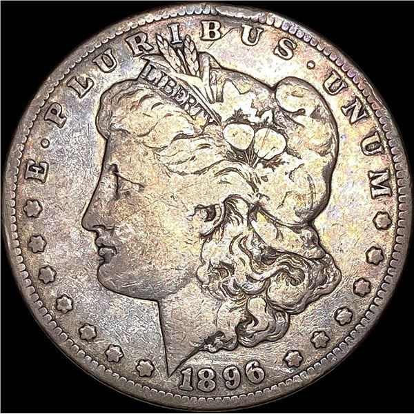 1896-S Silver Morgan Dollar LIGHTLY  CIRCULATED
