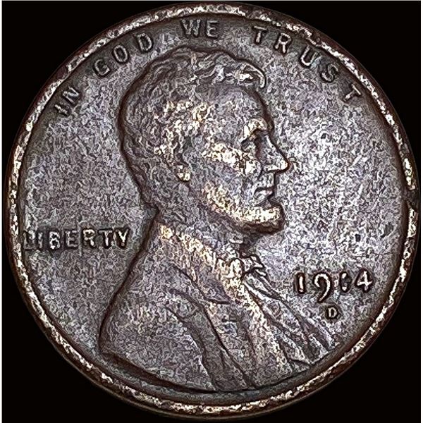 1914-D Lincoln Wheat Cent NEARLY UNCIRCULATED