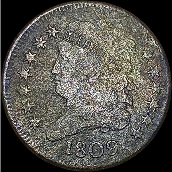 1809 Classic Head Half Cent HIGH GRADE