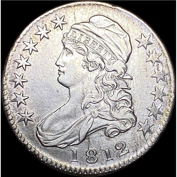 1812 Capped Bust Half Dollar CLOSELY  UNCIRCULATED