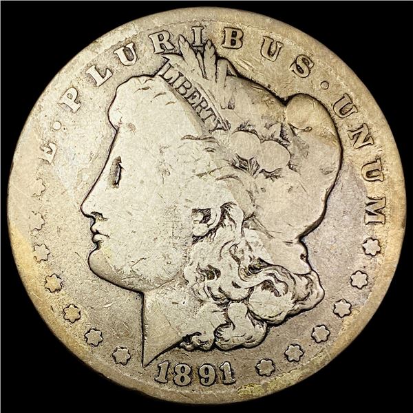 1891-CC Silver Morgan Dollar NICELY  CIRCULATED