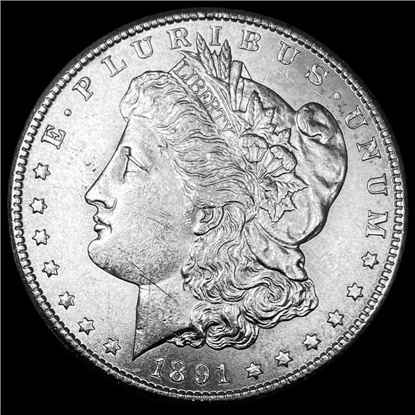 1891-S Silver Morgan Dollar UNCIRCULATED