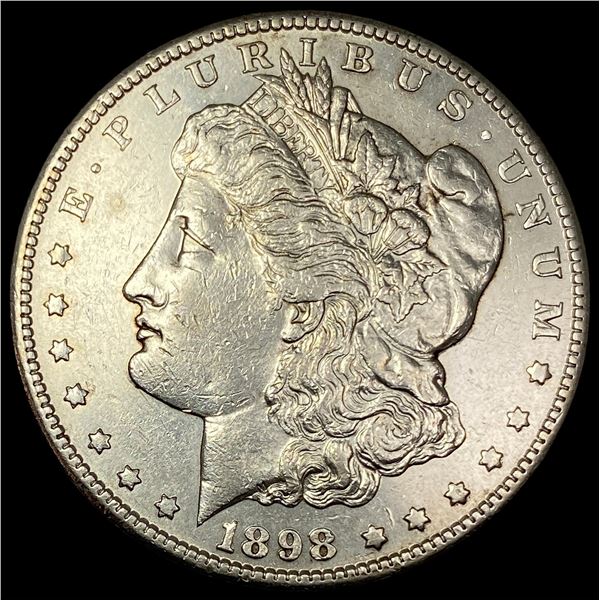 1898-S Morgan Silver Dollar CLOSELY  UNCIRCULATED