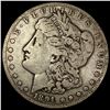 1891-CC Silver Morgan Dollar LIGHTLY  CIRCULATED