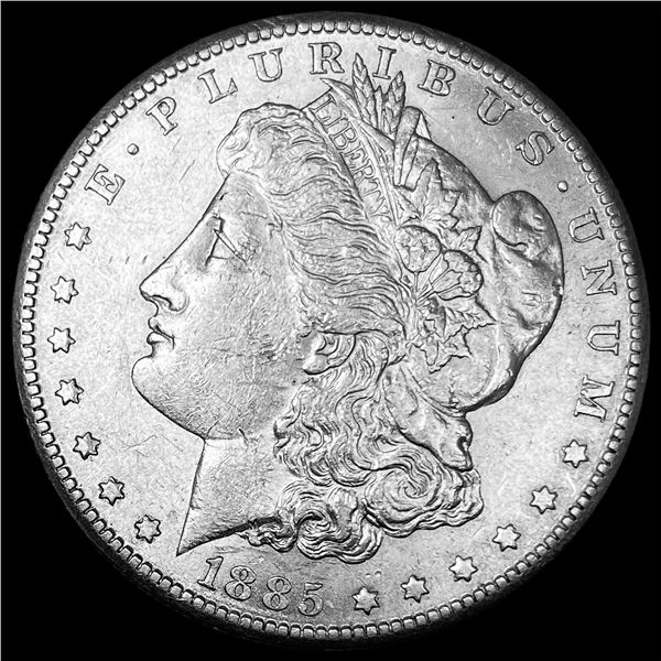 1885-S Silver Morgan Dollar CHOICE AU