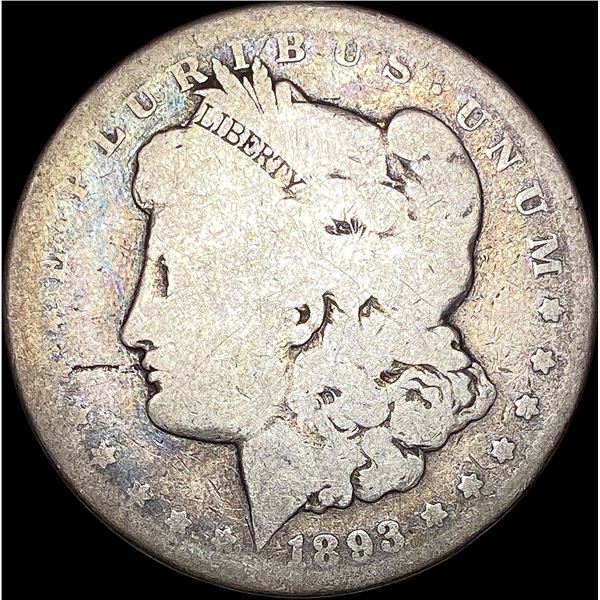 1893-CC Silver Morgan Dollar NICELY  CIRCULATED