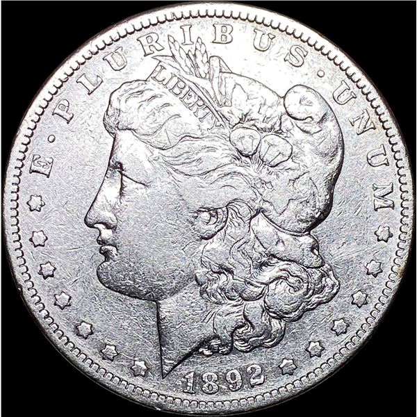 1892-S Silver Morgan Dollar LIGHTLY  CIRCULATED