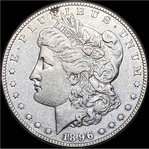 1896-S Silver Morgan Dollar NEARLY  UNCIRCULATED