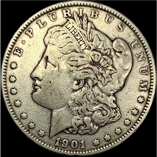1901 Silver Morgan Dollar LIGHTLY CIRCULATED