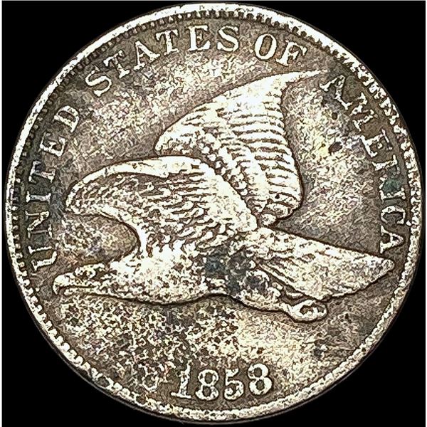 1858 Flying Eagle Cent LIGHTLY CIRCULATED
