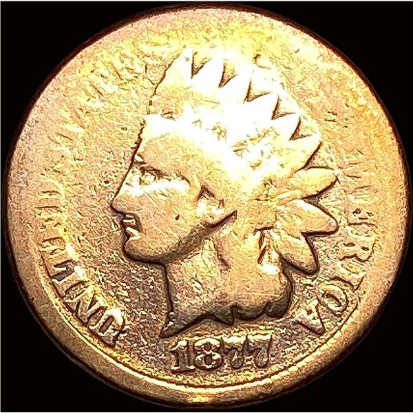 1877 Indian Head Cent NICELY CIRCULATED