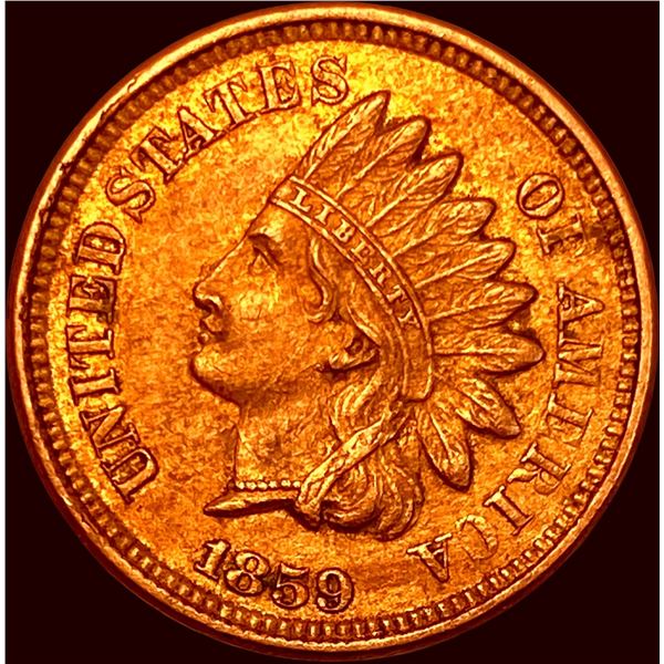 1859 Indian Head Cent CHOICE AU