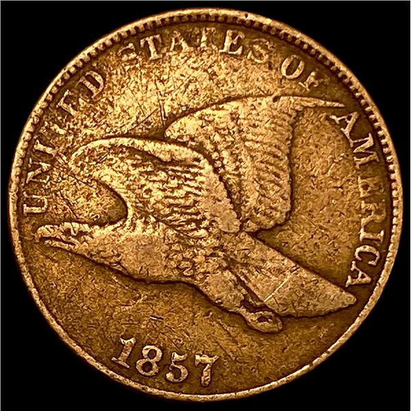 1857 Flying Eagle Cent LIGHTLY CIRCULATED