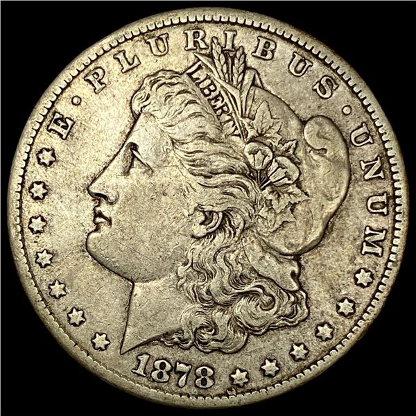 1878-CC Silver Morgan Dollar NEARLY  UNCIRCULATED