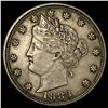 Image 1 : 1883 Liberty Head Nickel CLOSELY UNCIRCULATED