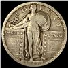 Image 1 : 1917 Type 2 Standing Liberty Quarter NICELY  CIRCULATED