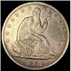 Image 1 : 1861 Seated Liberty Half Dollar CLOSELY  UNCIRCULATED