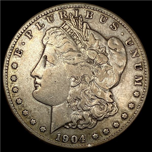 1904-S Silver Morgan Dollar LIGHTLY  CIRCULATED