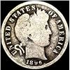 Image 1 : 1898-O Silver Barber Dime NICELY CIRCULATED