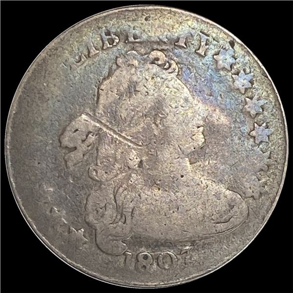 1807 Draped Bust Half Dollar NICELY CIRCULATED