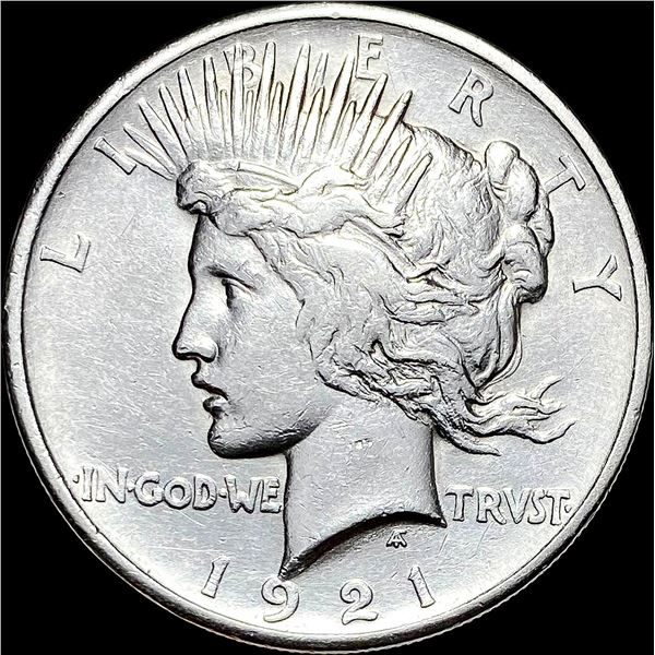 1921 Silver Peace Dollar CLOSELY UNCIRCULATED