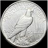 Image 2 : 1921 Silver Peace Dollar CLOSELY UNCIRCULATED