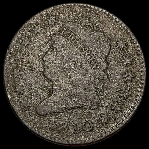 1810 Classic Head Large Cent NICELY CIRCULATED