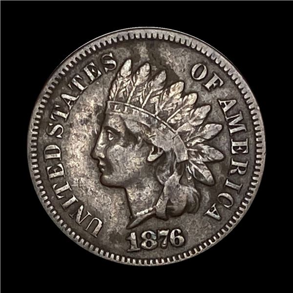 1876 Indian Head Cent LIGHTLY CIRCULATED