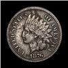 Image 1 : 1876 Indian Head Cent LIGHTLY CIRCULATED