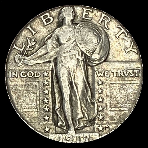1917 Standing Liberty Quarter GEM BU