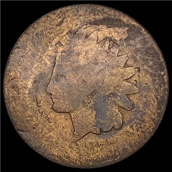 1877 Indian Head Cent NICELY CIRCULATED