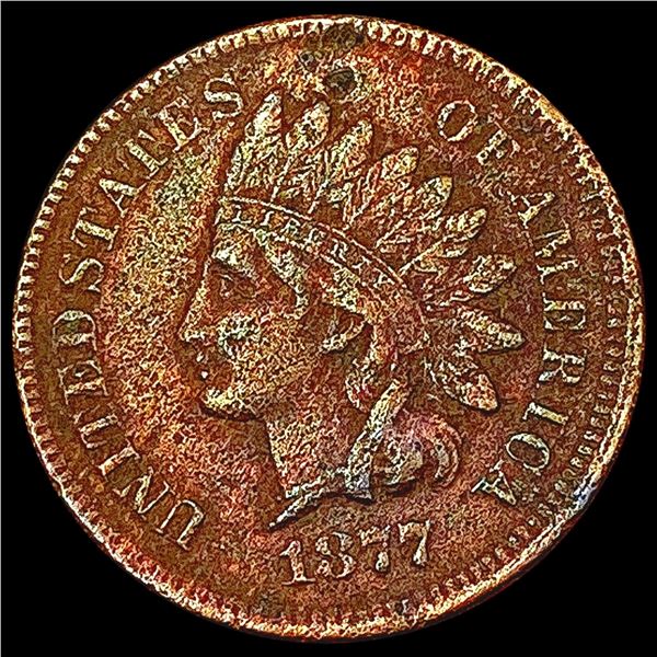 1877 Indian Head Cent LIGHTLY CIRCULATED
