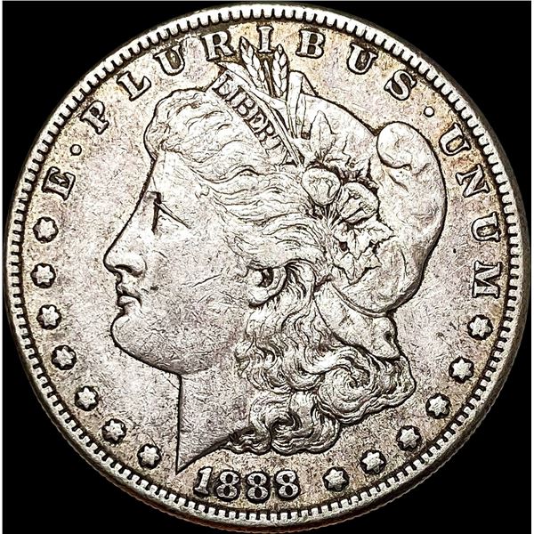 1888-S Morgan Silver Dollar NEARLY  UNCIRCULATED