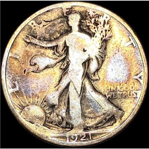 1921 Walking Liberty Half Dollar NICELY  CIRCULATED