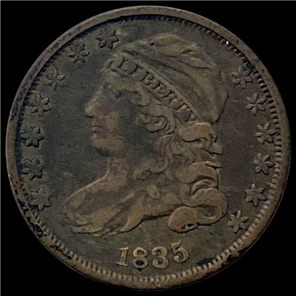1835 Capped Bust Dime LIGHTLY CIRCULATED